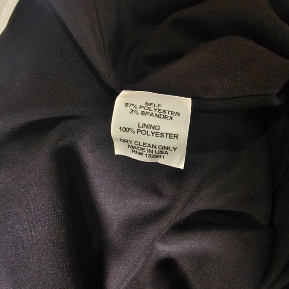 Amanda Uprichard Black Crew Neck Ruffle Sleeve Blouse  Size P / XS - Picture 8 of 9